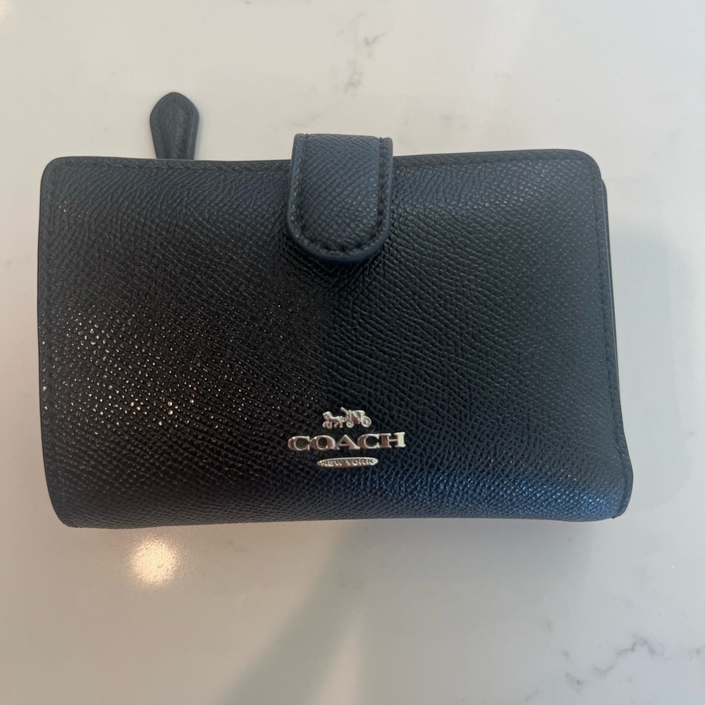 Coach leather wallet